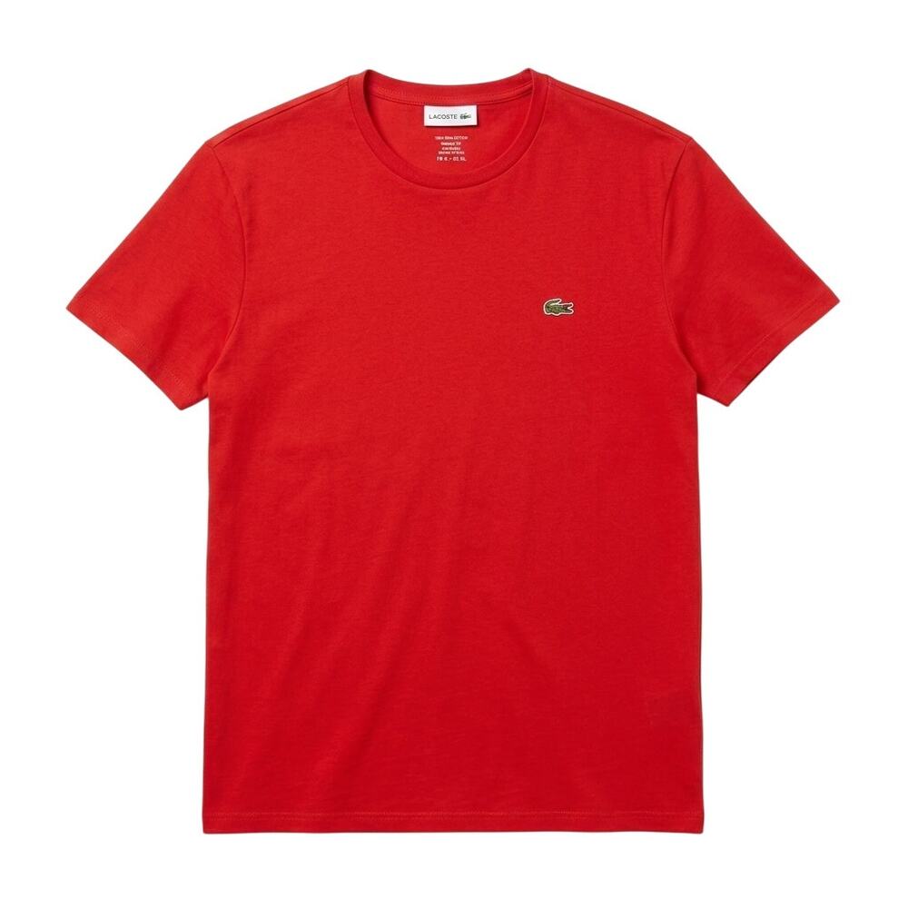 Lacoste Red Crew Neck T-Shirt Size XL